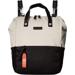 Sherpani Black and Cream Backpack